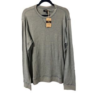 NWT Bass Long Sleeve Blue Lightweight Sweatshirt